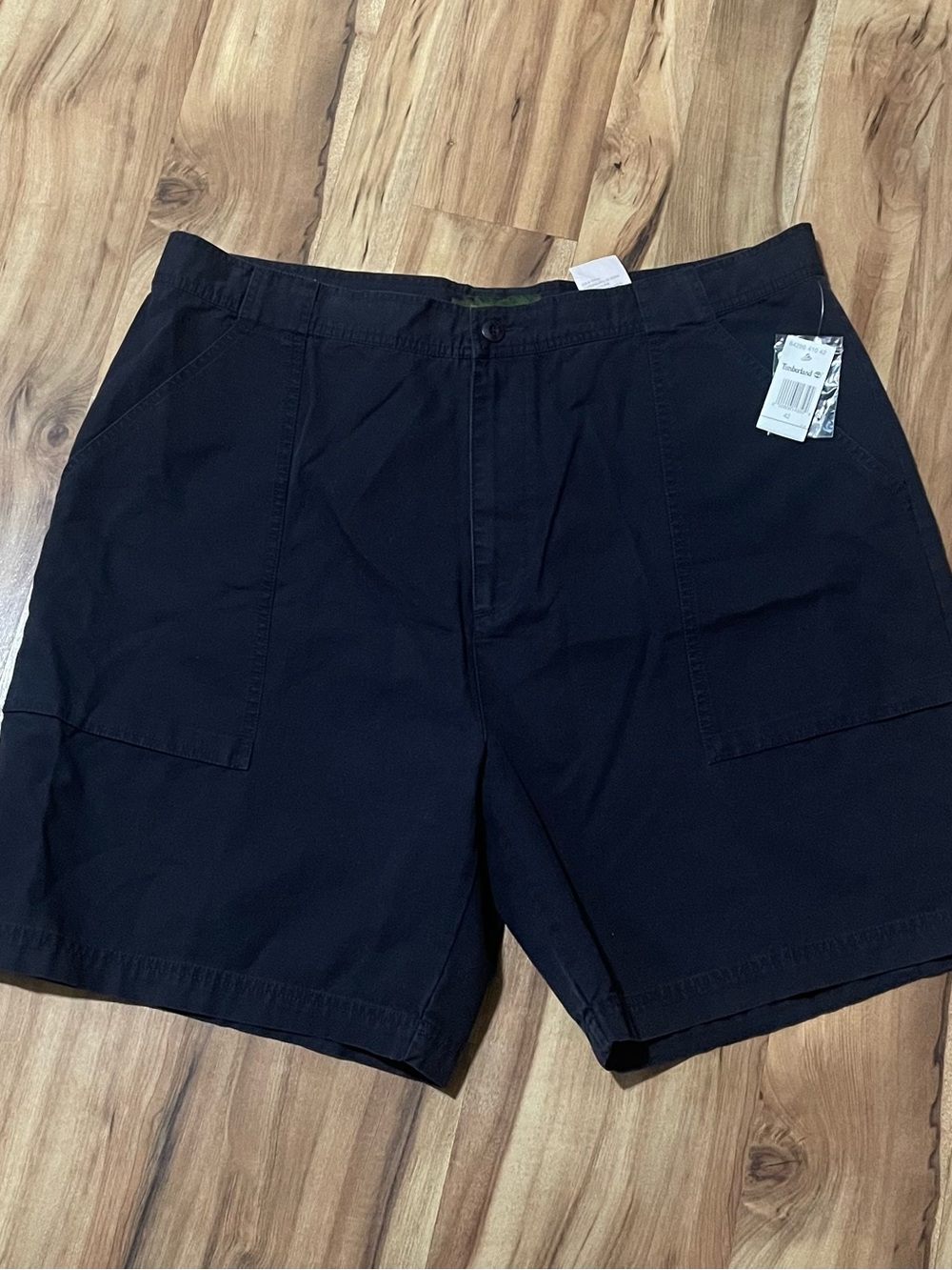 NWT Vtg 2002 Timberland Utility Shorts-Navy Blue Gorpcore Hiking Shorts Y2K